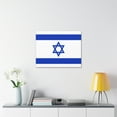 thumbnail image 6 of Israel Country Flag Canvas Vibrant Wall Art Unframed Home Decor, 6 of 13