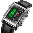 thumbnail image 2 of Men's Digital Watches with Waterproof Women's Classic Fashion Business Stainless Steel Sports Watches, 2 of 10