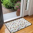 thumbnail image 2 of Cartoon Construction Vehicles Triangles Door Rugs,Washable Non Slip Door Mats Indoor,Decorative Door Mats,Entry Mat Indoor for Entrance,Bedroom,Kitchen,Bathroom,30"x17", 2 of 6