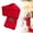 Red, variant on YCCMML Warm Pet Neck Wrap & Dog Winter Scarf, Festive Christmas Knitted Scarf for Small Medium Dogs Cats