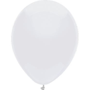 12" White Balloons, 15 Count, by Way To Celebrate