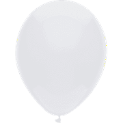 Way To Celebrate 12" White All Occasion Balloons 15-Count, All Ages