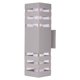 thumbnail image 2 of Moderno Impermeable Arriba Abajo Aluminio Cuboide Led Lámparas De Pared Doble Cabeza Lámpara De Pared Exterior E27 Enchufe Ac 85-240V Para Patio Jardín Porche Corredor Yuarrent HA024335-01, 2 of 6