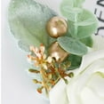thumbnail image 2 of Sonducket Flores de muñeca vintage para padrino de boda, textura simulada, ceremonias de fiestas duraderas Ropa, zapatos y accesorios Miscelánea camafeo marrón, 2 of 6