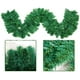 thumbnail image 3 of Guirnalda de Navidad verde - Guirnalda de oropel de ramas de pino de 9 pies por 14 pulgadas con 280 ramas para decoración de interiores y exteriores de Navidad Adepaton CJWUS-956, 3 of 8