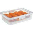 thumbnail image 4 of SnapLock by Progressive Silicone Stackable Food Storage Canister with 2 Trays, 4 of 11