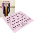 thumbnail image 4 of Hair Extensions Holder Hair Dye Plate Hair Display Board, Acrylic Hair Extension Stand Wigs Display Rack Stand Wig Extension Holder for Hair Extensions, Multi Function Wig Display, 4 of 7