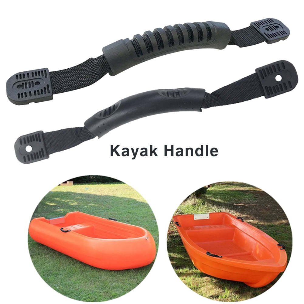 2pcs DIY Kayak Canoe Boat Accessories Carry Handles Side Mount Rubber Durable 
