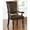 Brown Cherry, variant on Furniture of America Paxton Padded Dining Arm Chairs - Set of 2, Gray