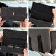thumbnail image 4 of Estuche para gafas de visera, estuche organizador para coche con clip para colgar gafas, caja de almacenamiento para visera interior de coche para gafas, negro, 4 of 4