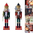 thumbnail image 1 of 2x Figura de Cascanueces de Madera Accesorios de Fotografía Decoraciones Navideñas Macarena Figurita de Cascanueces, 1 of 8
