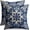 Blue Cream Boho, variant on Vintage Floral Pillow Covers 20x20 Set of 2 Modern Botanical Print Blue Burnt Orange Flower Pattern Decorative Throw Pillow Cases Outdoor Farmhouse Decoration for Sofa Couch Bed