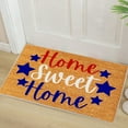 thumbnail image 5 of ToyKingdee Home Sweet Home Welcome Front Porch Patio Decor Doormat For The Entrance Way Front Door Personalized Rugs Rubber Back Non Slip Outdoor Coir Doormats, 5 of 8