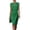 Green#211, variant on Women's Sheath Dress Keyhole Neck Pencil Work Sleeveless Professional Office Dresses Midi Wedding Guest Dress Green M