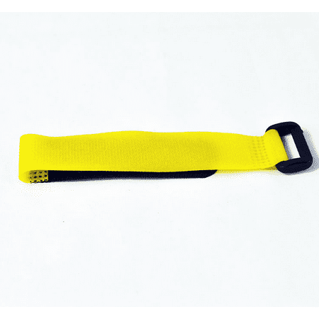 HobbyFlip 20mm Yellow Battery Strap Wrap for Quadcopter Drone Compatible with Walkera Runner 250