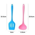 thumbnail image 2 of 2 Pieces Cooking Utensils Set, Silicone Kitchen Utensil for Nonstick Cookware, Heat Resistant, 2 of 5