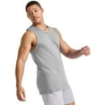 thumbnail image 4 of Hanes Essentials Men’s Tank Top Cotton Sleeveless Tee Midweight Banded Neck Armholes, 4 of 5