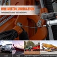thumbnail image 6 of Cordless Grease Gun, 20V 10,000 PSI, Electric Grease Gun Kit with 39" Hose, Two Batteries & Charger, High Pressure Battery Powered Grease Gun for Car, Farm, Boat, Black, 6 of 7