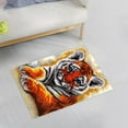thumbnail image 3 of GUOOL Creative Latch DIY Rug Making Embroidery Carpet Set 24x16inch Animal Pattern Tiger, 3 of 8