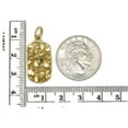 thumbnail image 5 of Medium Nugget Charm Pendant 14k Yellow Gold, 5 of 5