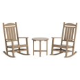 thumbnail image 1 of Hastings Chaise à Bascule Classique avec Table d'Appoint Ensemble 3 Pcs, 1 of 8
