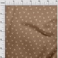 thumbnail image 3 of oneOone Cotton Jersey Brown Fabric Christmas Sewing Fabric By The Yard Printed Diy Clothing Sewing Supplies 58 Inch Wide, 3 of 5
