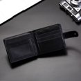 thumbnail image 3 of Cartera corta de cuero suave de PU con ranura para múltiples tarjetas informal de negocios para hombre Tonnylam, 3 of 9