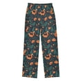 thumbnail image 2 of FORMRS Kids Pajama Pants with Pockets Size 6-8Y Boys Lounge Sleep Bottoms, Whimsical Foxes Pattern, 2 of 8