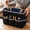 Black, variant on Multi‑pocket Utility Tote Storage Bag, Portable Craft Organizer Caddy for Yarn Sewing Supplies Cleaning Tools Art Accessories Home Workshop Use