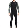 thumbnail image 4 of Super Stretch Neoprene Wetsuit, Front Zip Full Body Diving Suit, Piece for Men-Snorkeling, Scuba Diving Swimming, Surfing - XL, 4 of 6