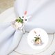 thumbnail image 4 of (1 pieza de conejo + perla blanca) Servilletero de Pascua, 4 of 14