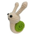 thumbnail image 3 of 2pcs Beginner Crochet DIY Craft Bundle Includes Yarn, Hook, Accessories Chick Snails, 3 of 8