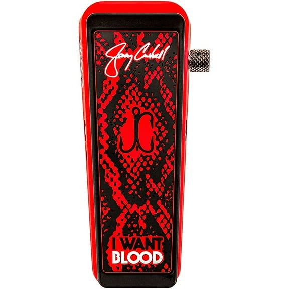 Dunlop Jerry Cantrell I Want Blood Cry Baby Wah Pedal - Black and Red