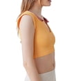 thumbnail image 3 of Gupgi Women Slim Fit Crop Top Ribbed Cropped T-Shirts Casual Short Sleeve Vest, 3 of 6
