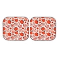 thumbnail image 7 of Balery 2 Piece Hand Drawn Tomatoes Car Windshield Sun Shade|Foldable Front Windshield Shade for Car Front Window for Most Sedans SUV Truck-Medium, 7 of 7