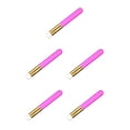 thumbnail image 2 of Qarigey Champú de pestañas para extensiones de pestañas, cepillos para la nariz, mango acrílico, herramientas de belleza cabeza de flor rosa 5Conjunto, 2 of 6