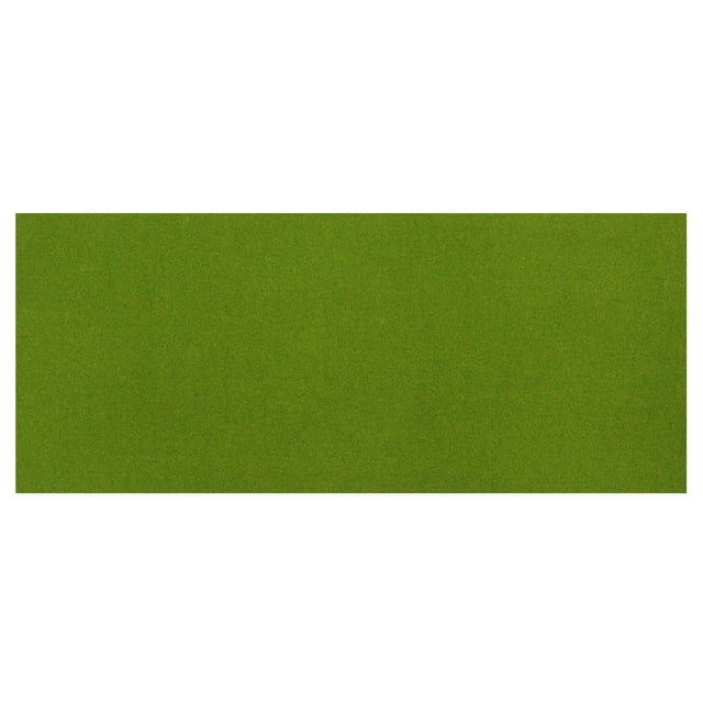 100CM DIY Flocking Turf Paper Lawn Grass Mat Building Train Micro Landscape Model Material for Layout Props Decor Supplies (Yellow Green)