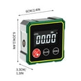 thumbnail image 4 of Kbndieu Level Intelligent Digital Display Inclinometer 360 Degrees Can Measure High Precision, Digital Angle Finder without Electronic Laser, Tools & Home Improvement, 4 of 7