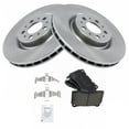 thumbnail image 2 of TRQ Front Brake Pad & Rotor Kit Brake Pads Brake Rotor Ceramic Fits Select 2004-2007 Volvo S60 V70, 2 of 5
