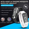 thumbnail image 4 of Reloj de pulsera repelente de mosquitos ultrasónico 2 en 1 con función de reloj Pulsera antimosquitos recargable para niños adultos al aire libre, 4 of 9