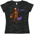 thumbnail image 3 of Inktastic Oh, Snap Skeleton Women's T-Shirt, 3 of 5