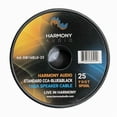 thumbnail image 2 of Harmony Audio 16 Gauge CCA Car Home Stereo Matte Blue Speaker Wire Cable 25 Feet, 2 of 3