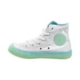 thumbnail image 4 of Converse Chuck Taylor All Star Hi Big Kids Shoes White/Bleached Aqua 660718c, 4 of 6