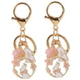thumbnail image 4 of HEMOTON Japanese Kawaii Rabbit Keychain with Cherry Blossom Decorative Charm for Bags Assorted Color, 4 of 8