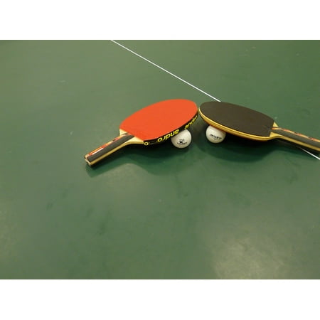 Canvas Print Table Tennis Sport Ping-Pong Bat Table Tennis Bat Stretched Canvas 10 x (Best Table Tennis Bat)