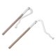 thumbnail image 1 of AURARMLET 2Ud Sujetadores Para Cheques De Metal Plateado Clips De Resorte Para Crédito Bolsillo, 1 of 7
