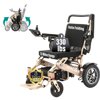 Electric Wheelchair for Adults, Portable All Terrain Lightweight Wheelchairs, Taba