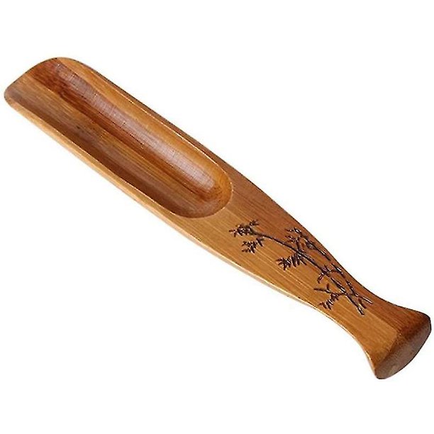 Cuchara de té en forma de pez, cuchara para té de bambú, accesorios de juego de té Kung Fu