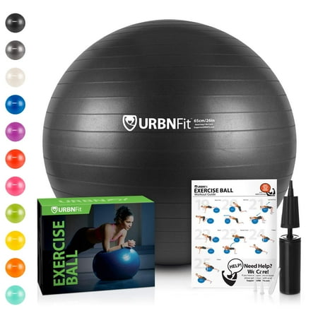 URBNFit Exercise Ball -Yoga Ball for Workout Pregnancy Stability