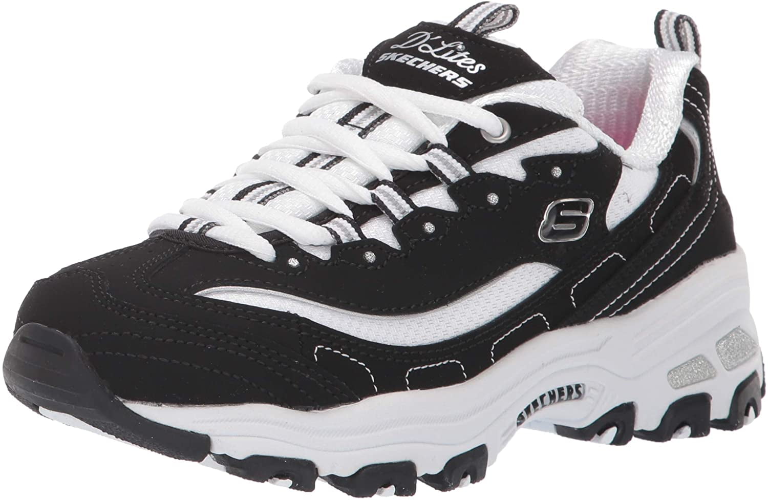 white skechers kids
